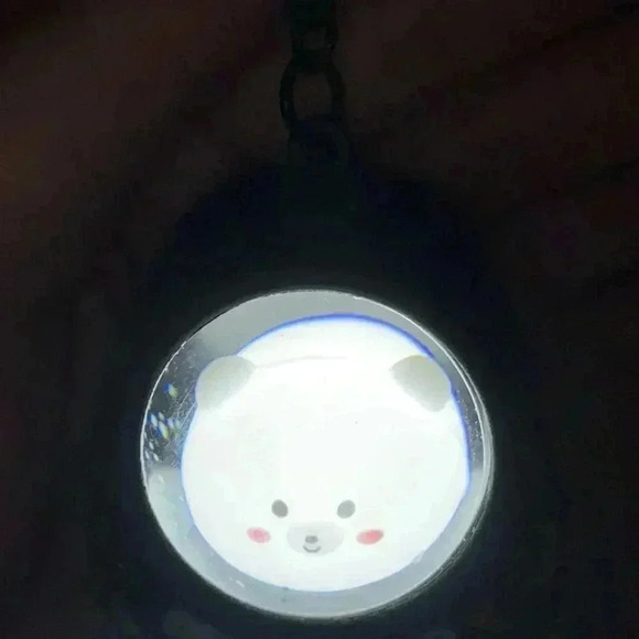 Bear Light up Astronaut Bag Backpack KeyChain - Picture 8 of 8